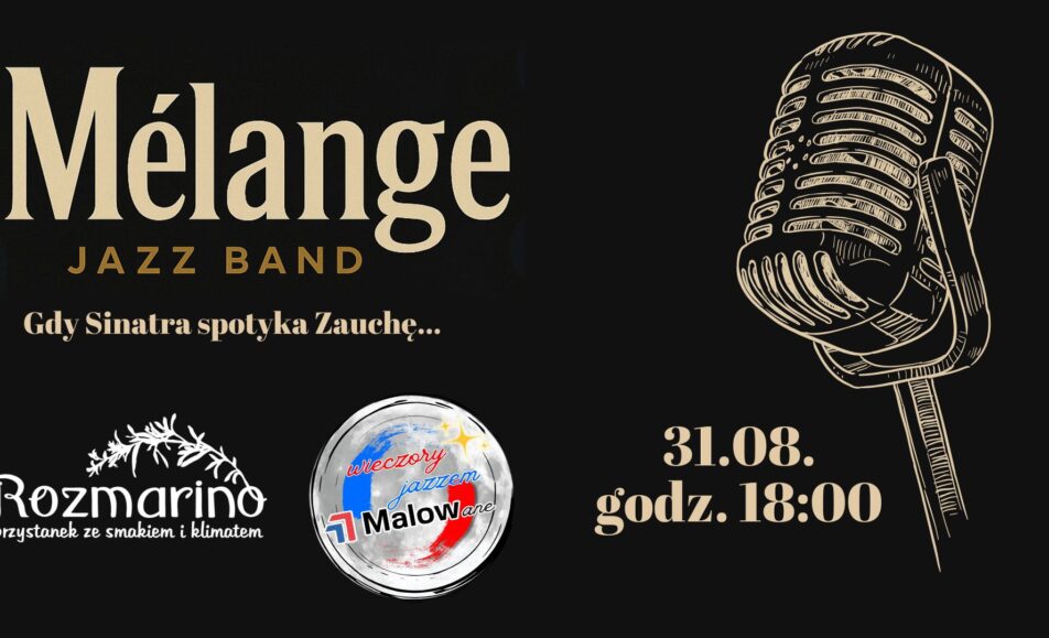 Zespół Mélange Jazz Band podczas koncertu