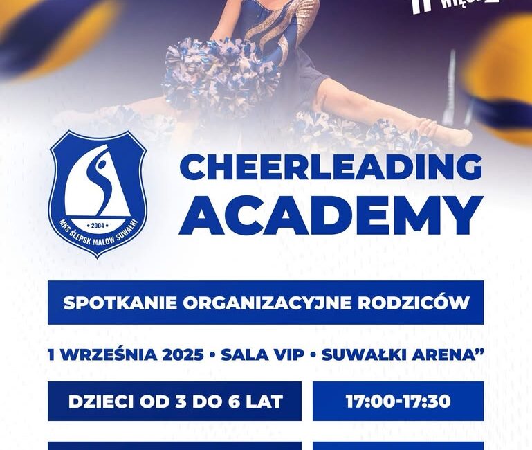 Informacja o spotkaniu organizacyjnym dotyczącym naboru na sezon 2025/2026 w Suwałki Arena