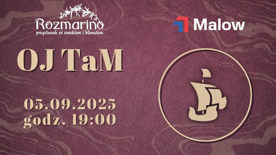 Zespół OJ TAM grający koncert z repertuarem żeglarskim