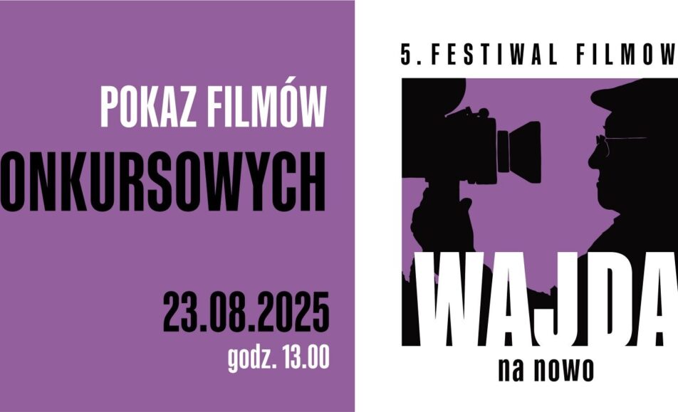 plakat wydarzenia Pokaz krótkometrażowych filmów konkursowych w ramach festiwalu Wajda na Nowo