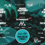 plakat promujący imprezę Summer Party z DJ Marsejlo 23 sierpnia