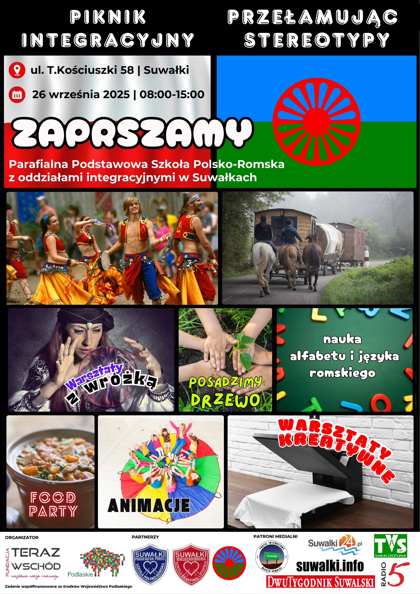 Piknik integracyjny w Suwałkach: wspólne przełamywanie stereotypów