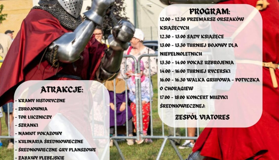 II Turniej Rycerski o Pierścień Księżnej Danuty w Suwałkach