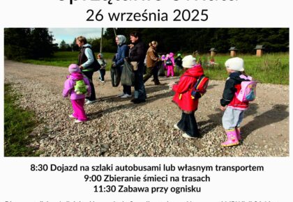 Akcja Sprzątania Świata w Wigierskim Parku Narodowym 2025