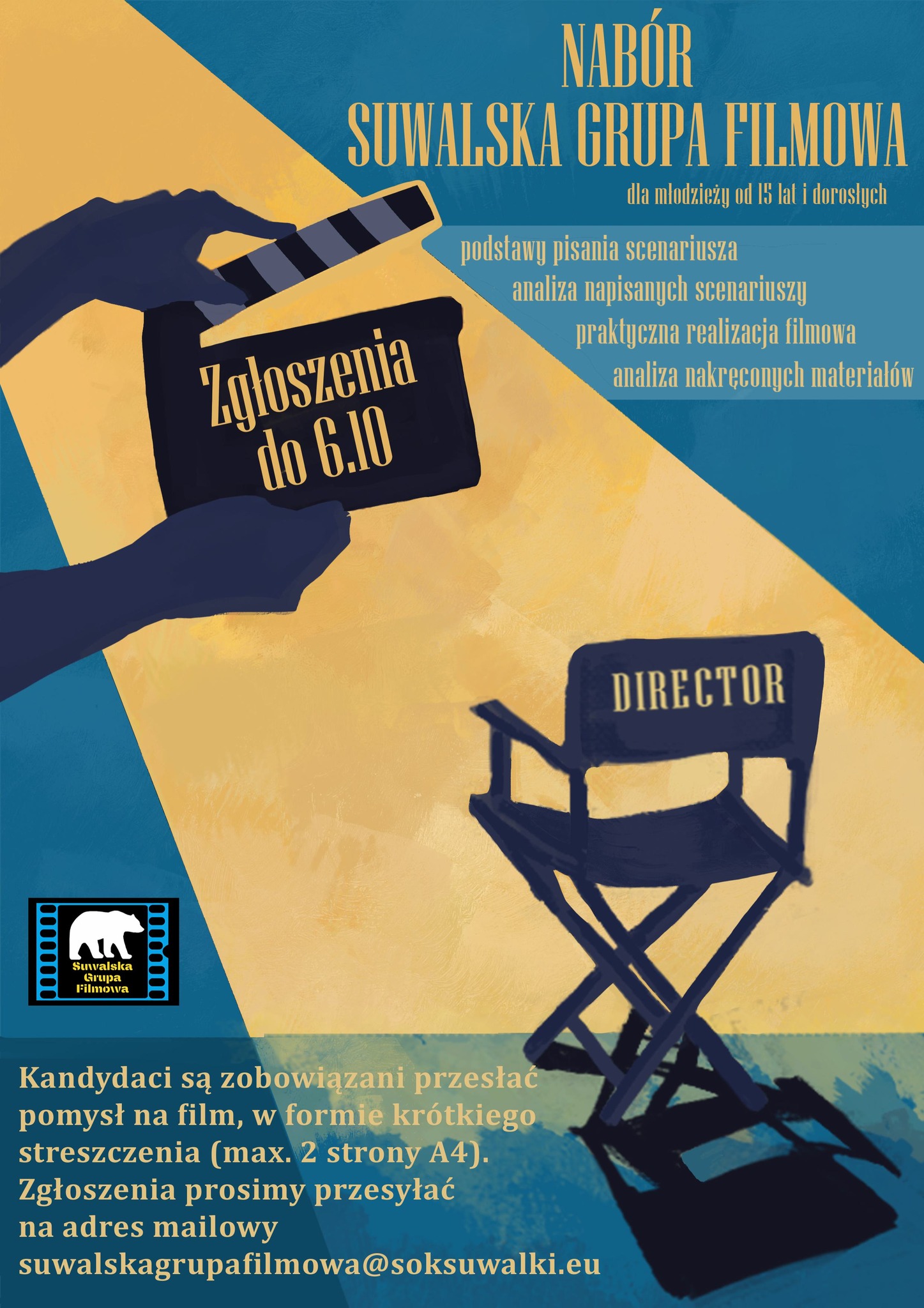 Nabór do Suwalskiej Grupy Filmowej – szansa dla młodych pasjonatów kina