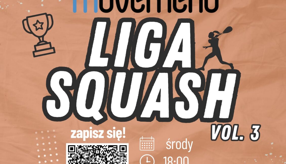 Rusza trzecia edycja Movement Ligi Squasha w Suwałkach