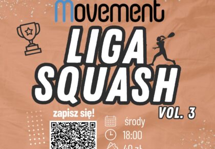 Rusza trzecia edycja Movement Ligi Squasha w Suwałkach Rusza trzecia edycja Movement Ligi Squasha w Suwałkach