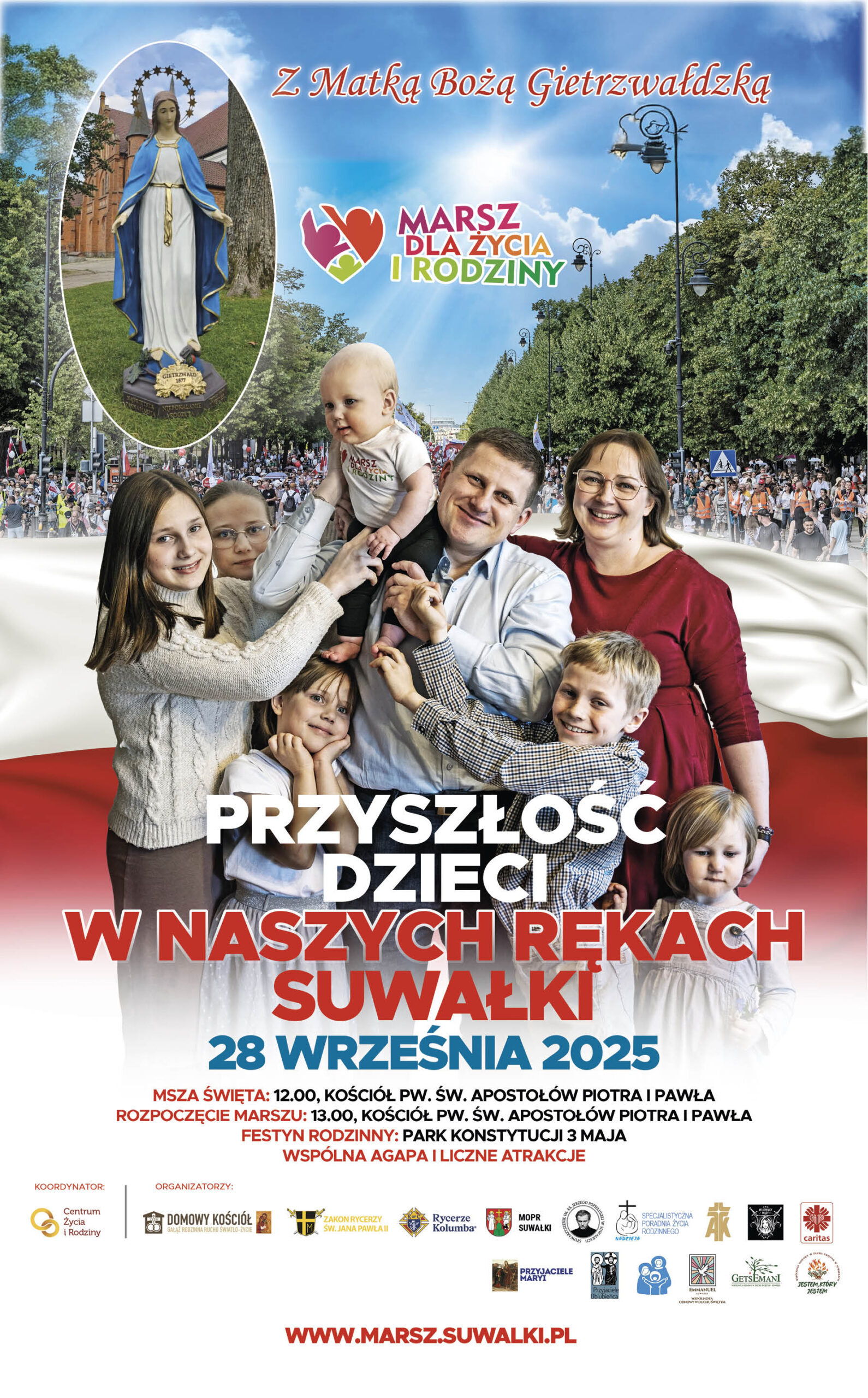 IV Marsz dla Życia i Rodziny w Suwałkach – wydarzenie promujące wartości rodzinne
