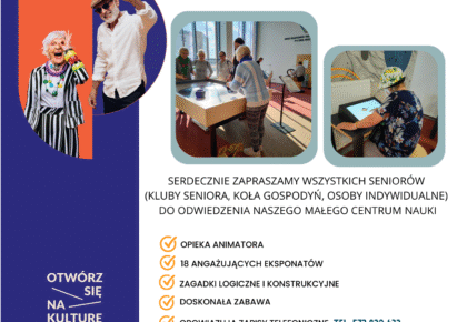 Weekend Seniora z Kulturą w SOWA Suwałki