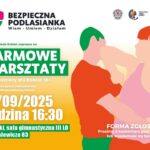 plakat warsztatów samoobrony dla kobiet w Suwałkach