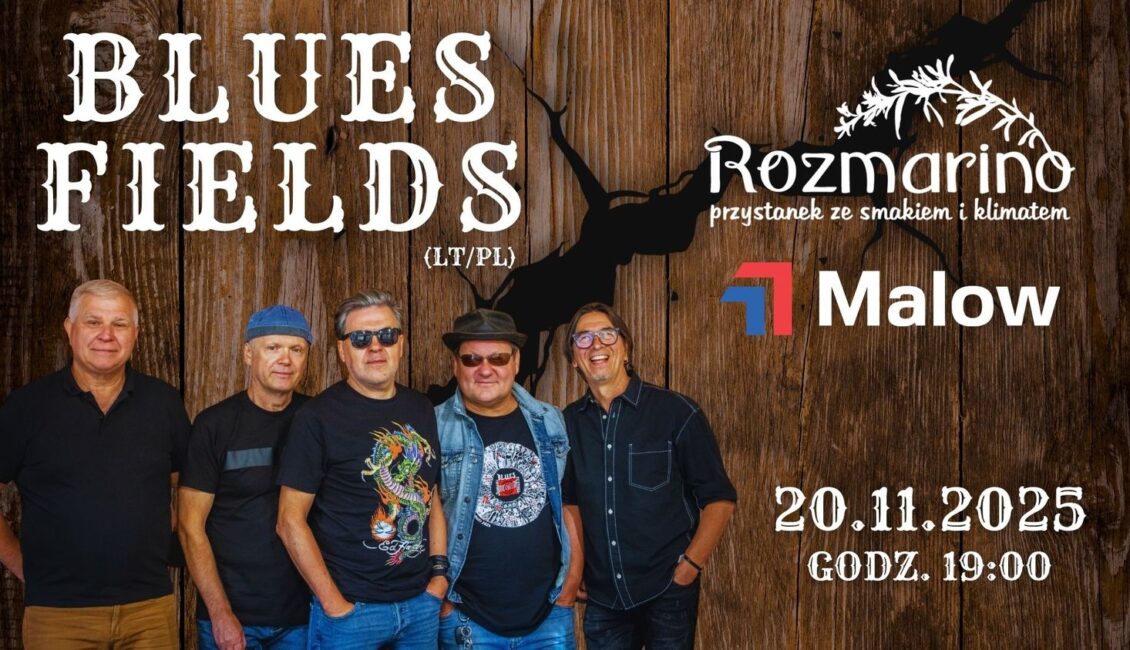 Blues Fields (LT/PL) Zespół Blues Fields z Litwy i Polski podczas koncertu