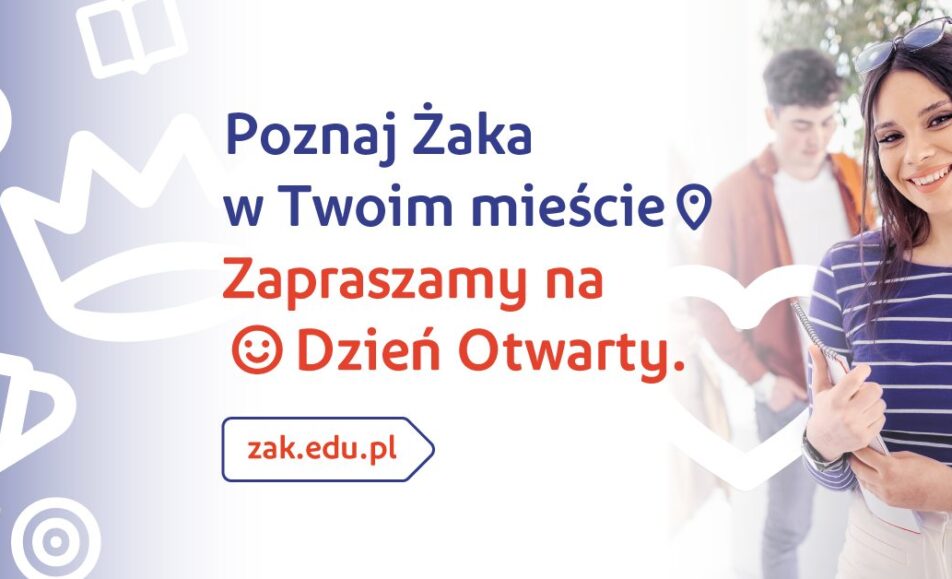 uczestnicy dnia otwartego w szkole Żak w Suwałkach