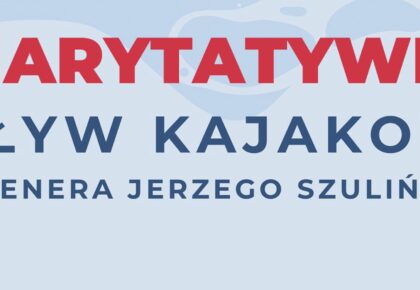 kajakowy splyw dedykowany trenerowi jerzemu szulinskiemu