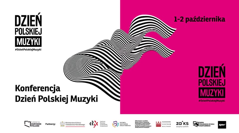 Konferencja Dzień Polskiej Muzyki 2025 Plakat konferencji Dzień Polskiej Muzyki 2025 w Warszawie
