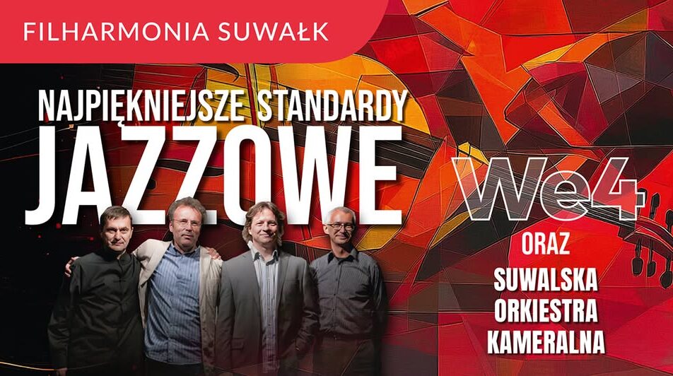 Kwartet We4 i Suwalska Orkiestra Kameralna wystąpią wspólnie na scenie