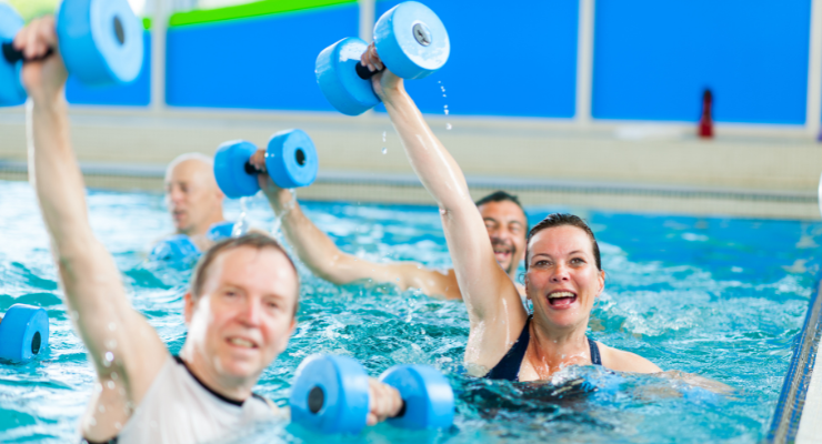 nowy sezon zajec aqua aerobik od wrzesnia 2025 w aquaparku suwalki