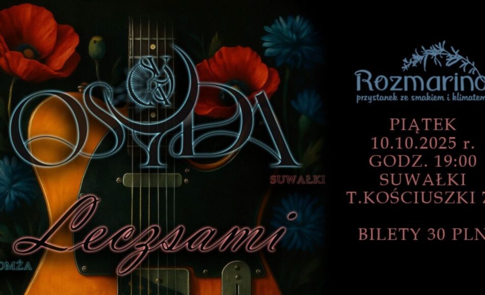 Zespół Osyda i zespół Leczsami zagrają wspólny koncert w Suwałkach