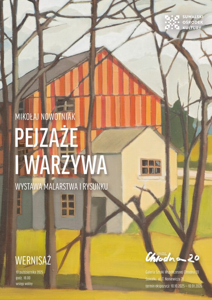 pejzaze i warzywa plakat