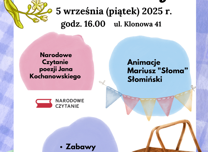 Piknik na Klonowej w suwalskiej bibliotece piknik na klonowej w suwalskiej bibliotece