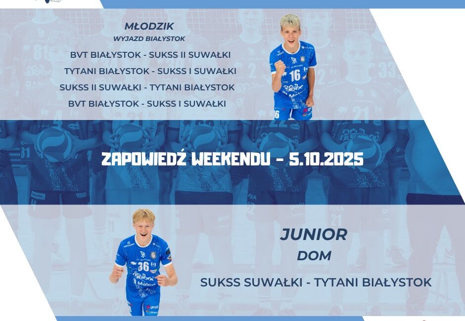 Rozpoczęcie rozgrywek ligowych młodzików i juniorów w województwie podlaskim