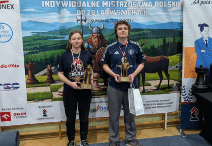 Adam Zielonka i Anastasiya Obukhava zwyciężają w Mistrzostwach Polski U-20 w szachach adam zielonka i anastasiya obukhava zwyciezaja w mistrzostwach polski u 20 w szachach