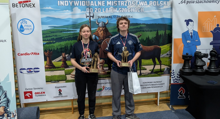 Adam Zielonka i Anastasiya Obukhava zwyciężają w Mistrzostwach Polski U-20 w szachach adam zielonka i anastasiya obukhava zwyciezaja w mistrzostwach polski u 20 w szachach