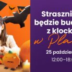 Elementy halloweenowej zabawy i budowania z klocków w Suwałki Plaza
