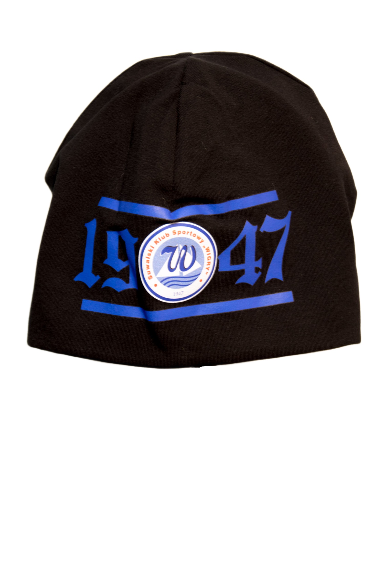 Czapka beanie Wigry Suwałki „1947” - czarna, rozmiar M 1e3e6e105c995864d0cad914500f30ef