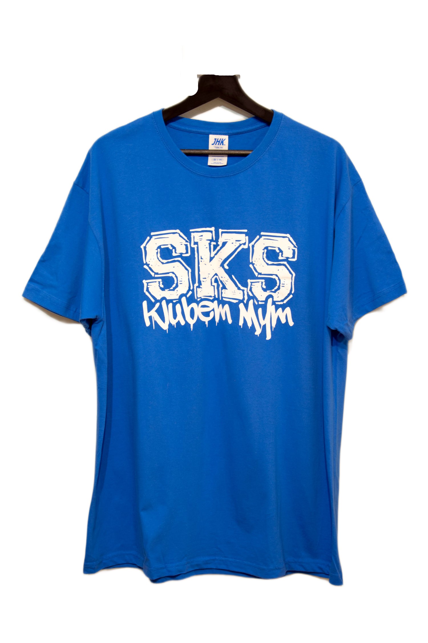 Koszulka bawełniana Wigry Suwałki „SKS Klubem Mym” - niebieska, XXL 9c9cef84ca627766b3bf04cd9456836d
