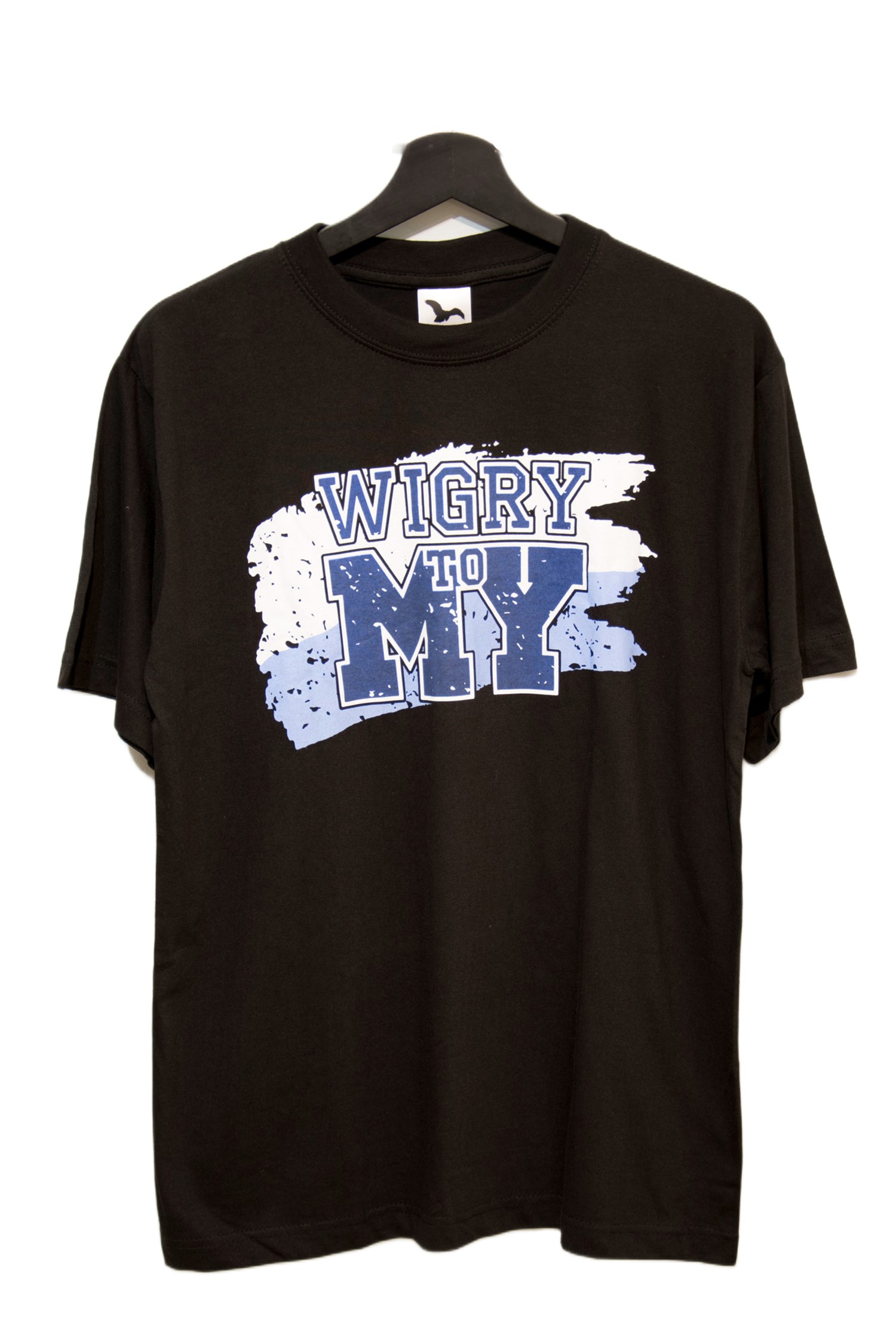 Koszulka bawełniana Wigry Suwałki „Wigry to My” - czarna, rozmiar M 549e440bc55b01265833ea6ea3c474f3