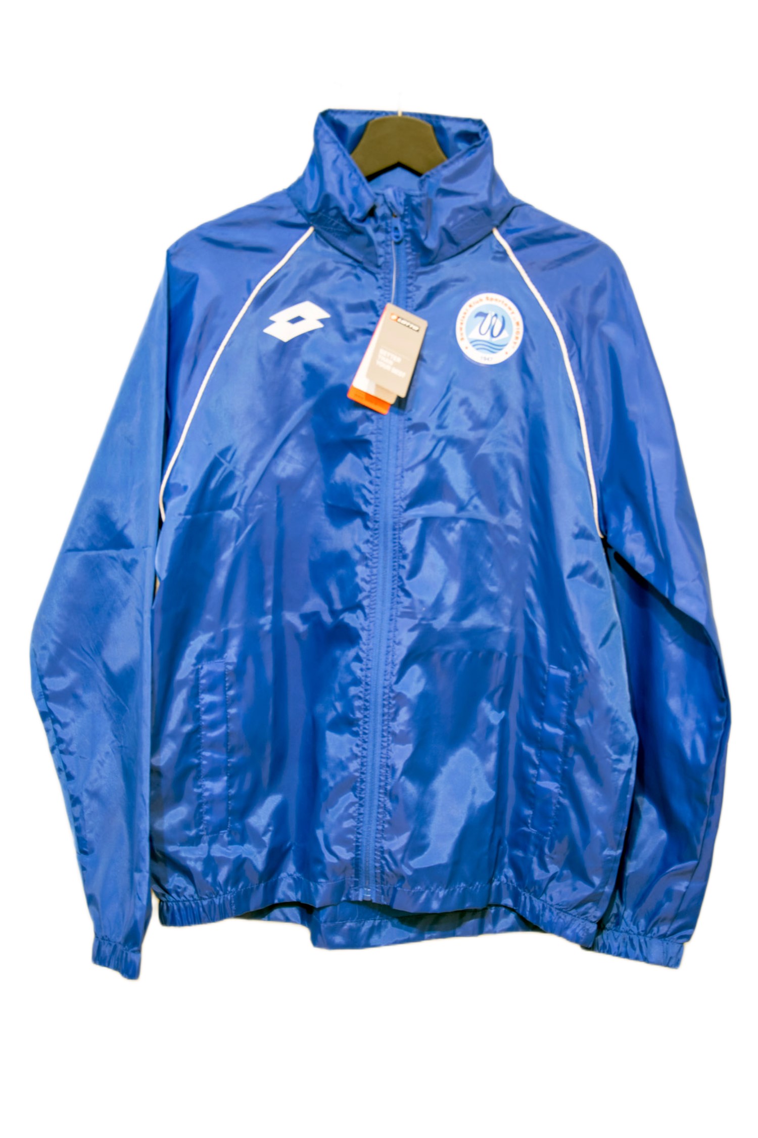 Kurtka Lotto Wigry Suwałki - niebieska z kapturem, XL f14e6801c300f5b261415a9be94cbd95