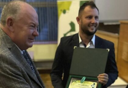 leszek lewoc otrzymal tytul honorowego prezesa podlaskiej federacji sportu