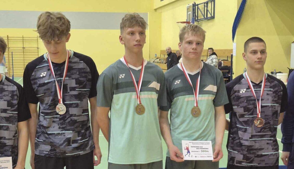 Pięć medali Suwalskiego Klubu Badmintona na XXII Warszawskim Otwartym Festiwalu piec medali suwalskiego klubu badmintona na xxii warszawskim otwartym festiwalu