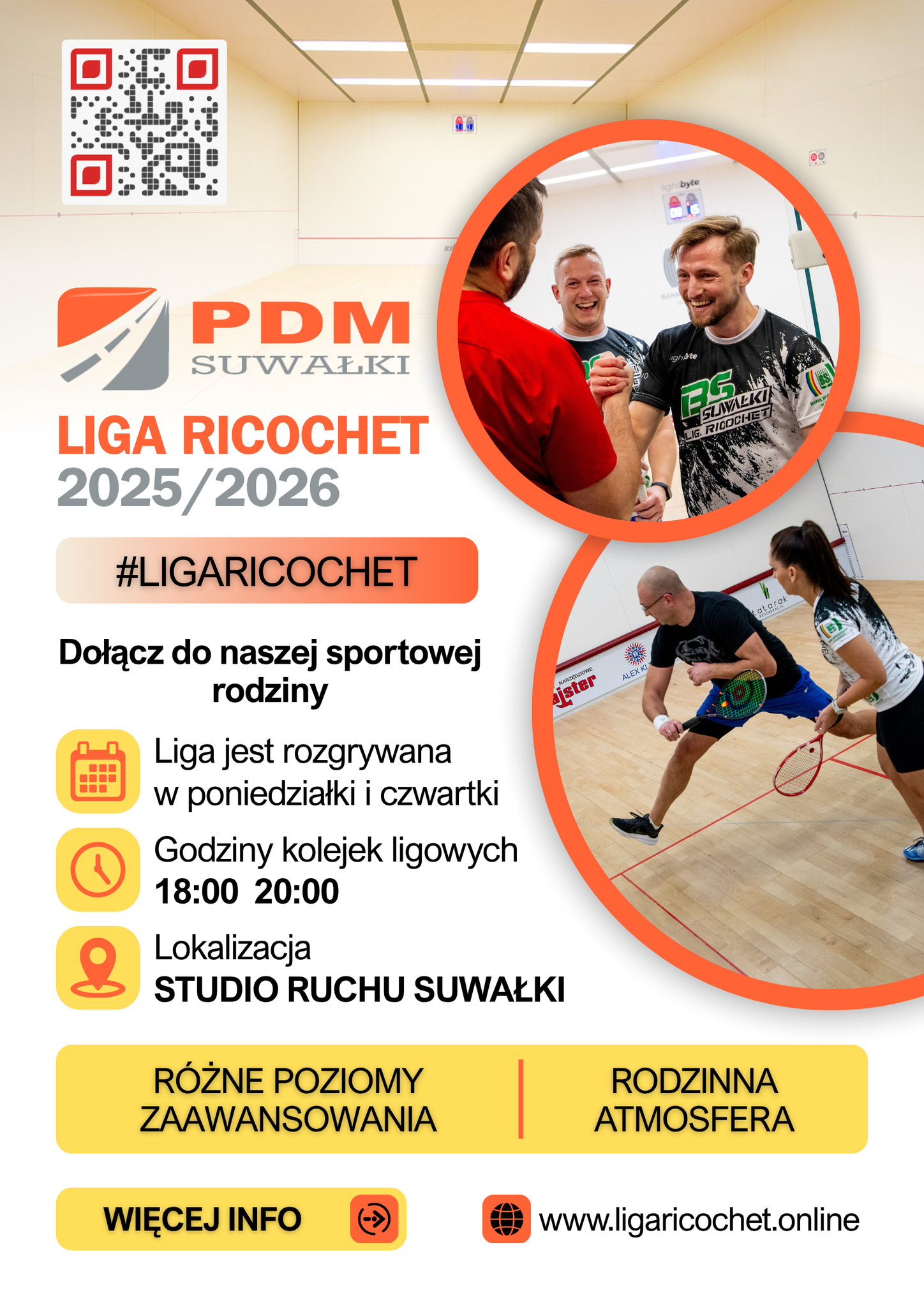 Zapisy do nowego sezonu Suwalskiej Ligi Ricochet