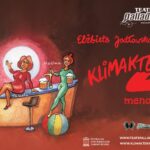 plakat spektaklu Klimakterium 2 czyli Menopauzy Szał z datą i tytułem