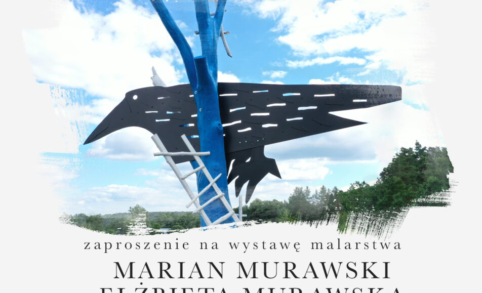 Wystawa malarstwa Mariana, Elżbiety i Larysy Murawskich – plakat wydarzenia