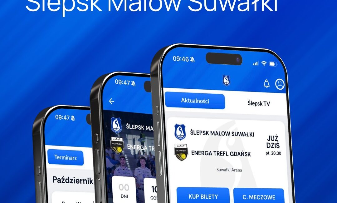 Ślepsk Malow Suwałki z nową aplikacją mobilną Stellis One
