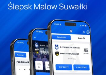 Ślepsk Malow Suwałki z nową aplikacją mobilną Stellis One