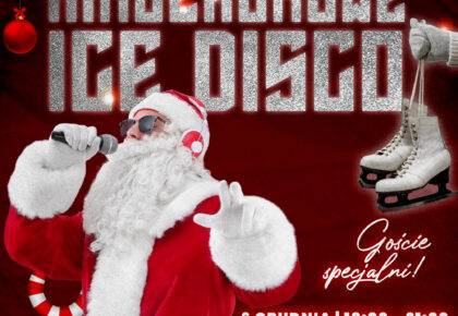 Mikołajkowe Ice Disco na lodowisku przy SP 11 w Suwałkach