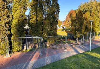 czasowe utrudnienia nad zalewem arkadia z powodu prac inwestycyjnych