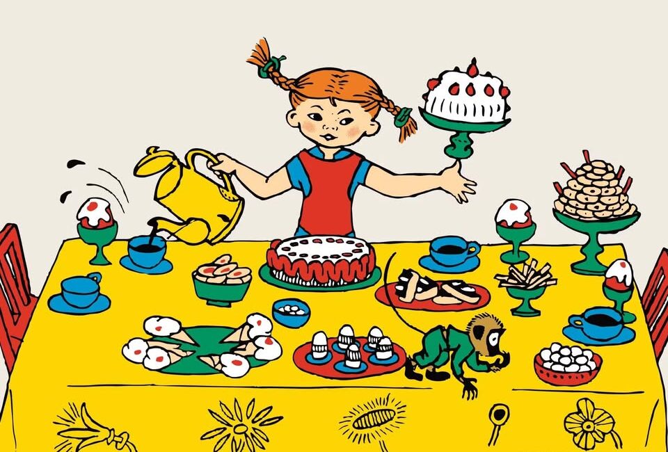 Czytanie na dywanie Zajęcia literackie dla dzieci o Pippi Pończoszance