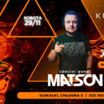 DJ Matson i DJ NQ na plakacie imprezy w Kuźni