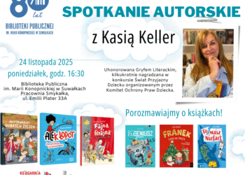 Spotkanie autorskie z Kasią Keller dla dzieci w Suwałkach