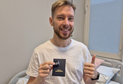 Michał Żukowski z Suwałk dawcą szpiku michal zukowski z suwalk dawca szpiku