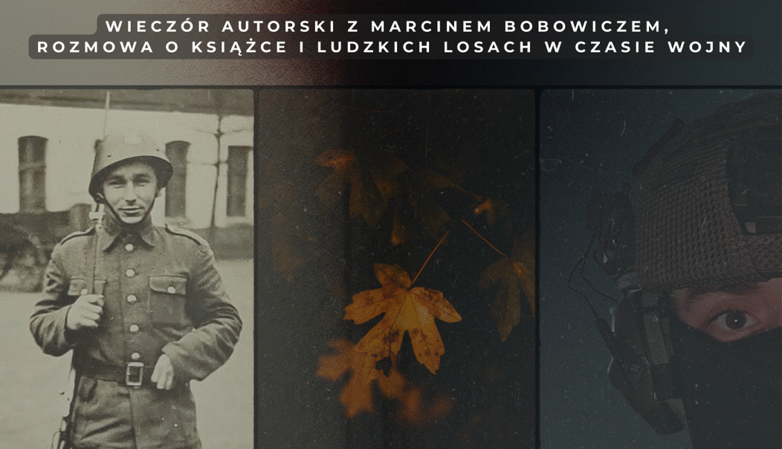 Wieczór autorski z Marcinem Bobowiczem w Suwałkach