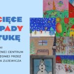 Plakat promujący wernisaż wystawy Pracowni Plastycznej Centrum w Suwalskim Ośrodku Kultury