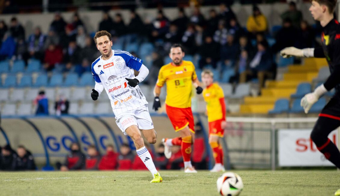 wigry suwalki zwyciezaja w pierwszym meczu rundy rewanzowej