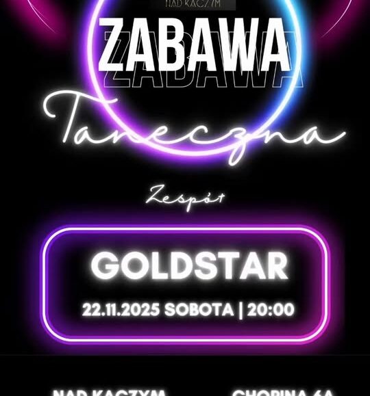 Zespół Goldstar zapowiada występ na zabawie tanecznej w Suwałkach