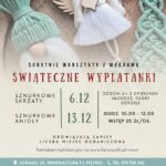 świąteczne dekoracje ze sznurka podczas warsztatów rękodzieła