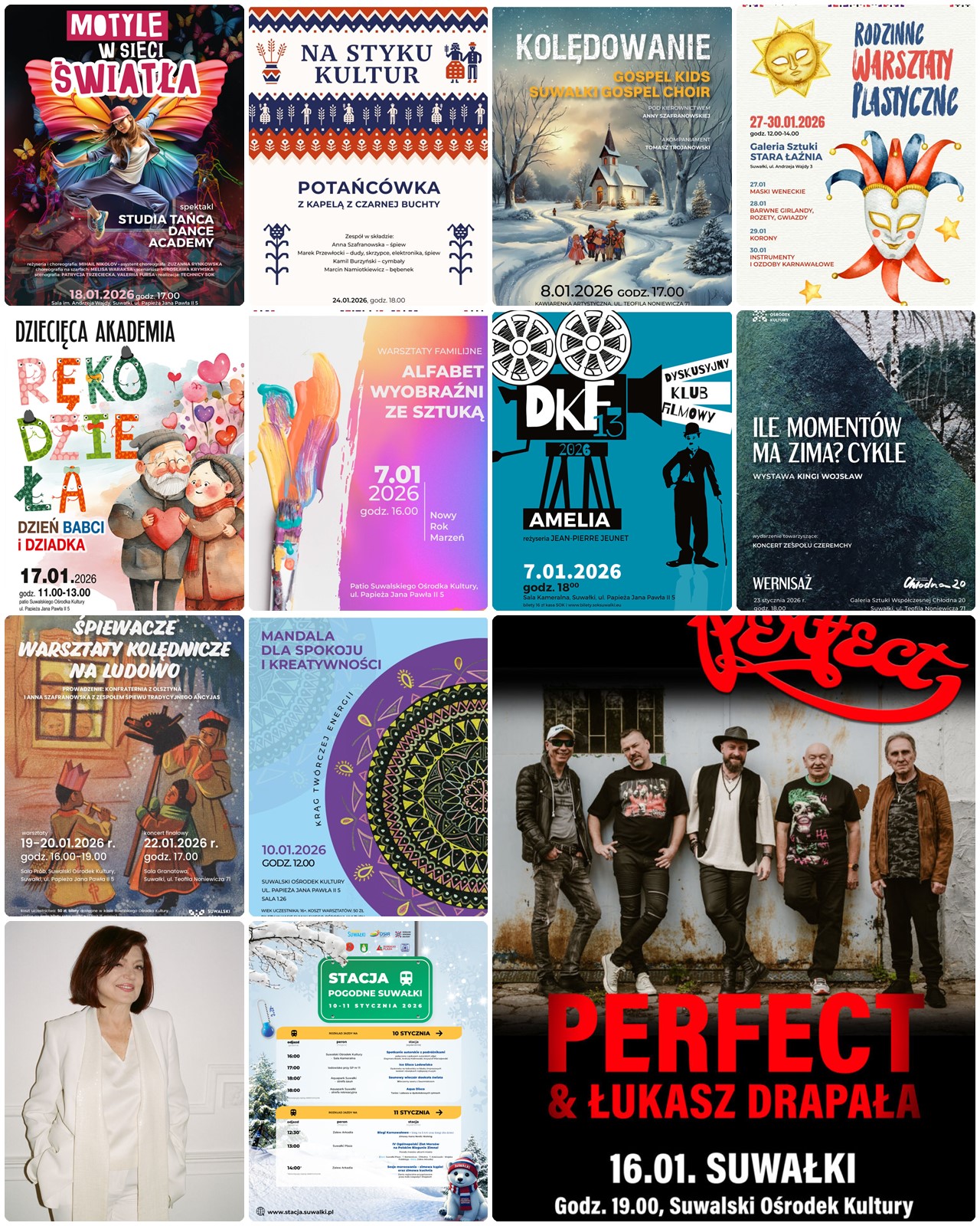 Najbliższe wydarzenia w Suwalskim Ośrodku Kultury – styczeń i luty 2026 Najbliższe wydarzenia w Suwalskim Ośrodku Kultury – styczeń i luty 2026